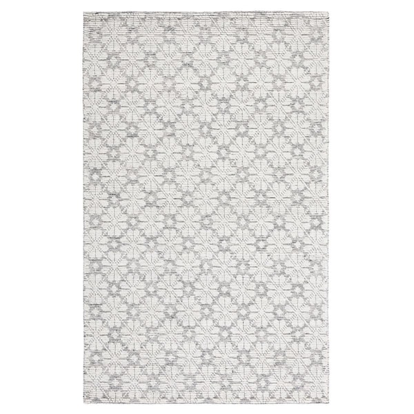 Safavieh 4 x 6 ft. MSR Vermont Hand Woven Rectangle Area Rug, Ivory & Grey MSR3503F-4 - main